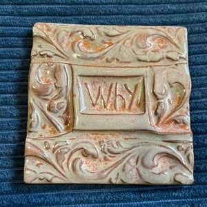 WHY TileSmile 3x3 Decorative Ceramic Green Tile